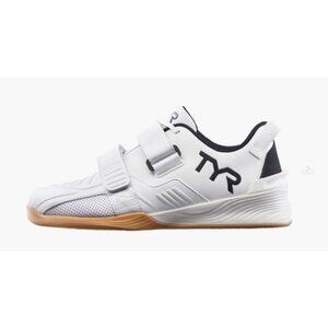 TYR L-2 Lifter Weightlifting Shoes White/Black Size US M 7.5 / W 9 EU 40